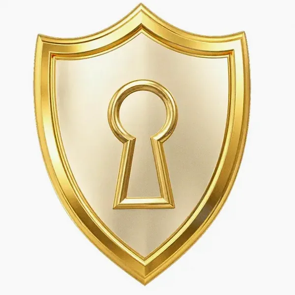 Shield with keyhole — Magic Win