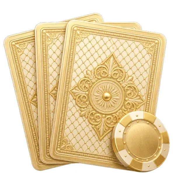Playing cards and chip — Magic Win