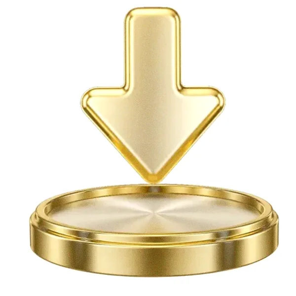Downward arrow button — Magic Win
