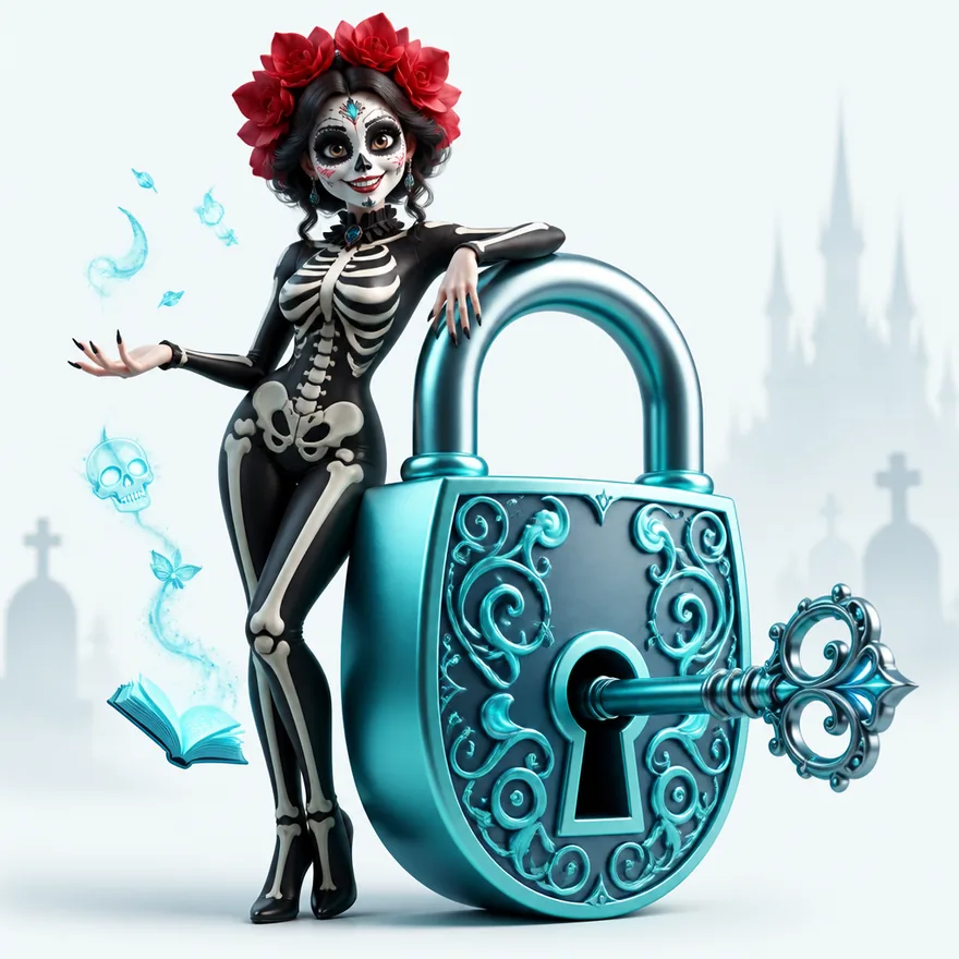 Padlock with key — Magic Win