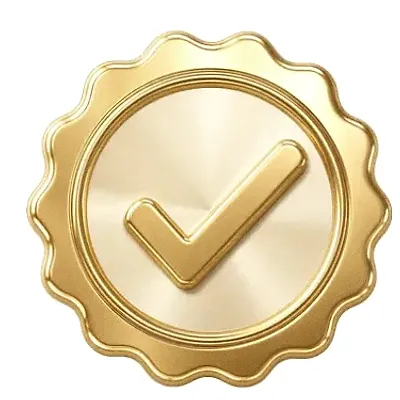 Checkmark badge — Magic Win