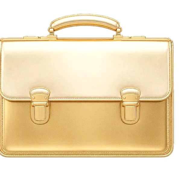 Leather briefcase — Magic Win