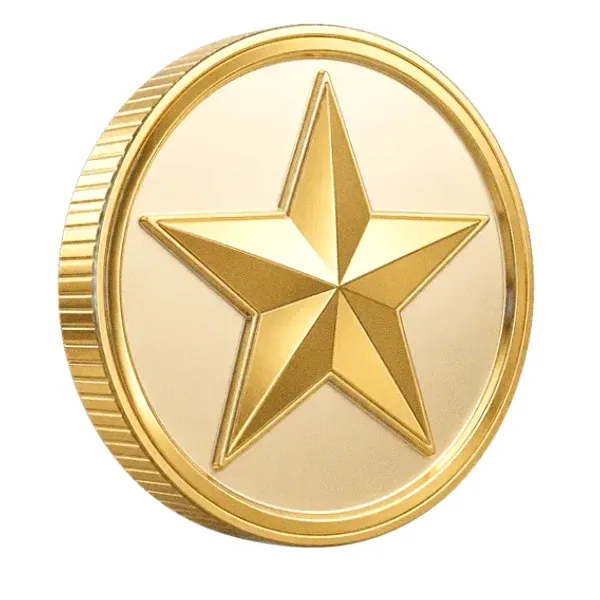 Star-emblem coin — Magic Win