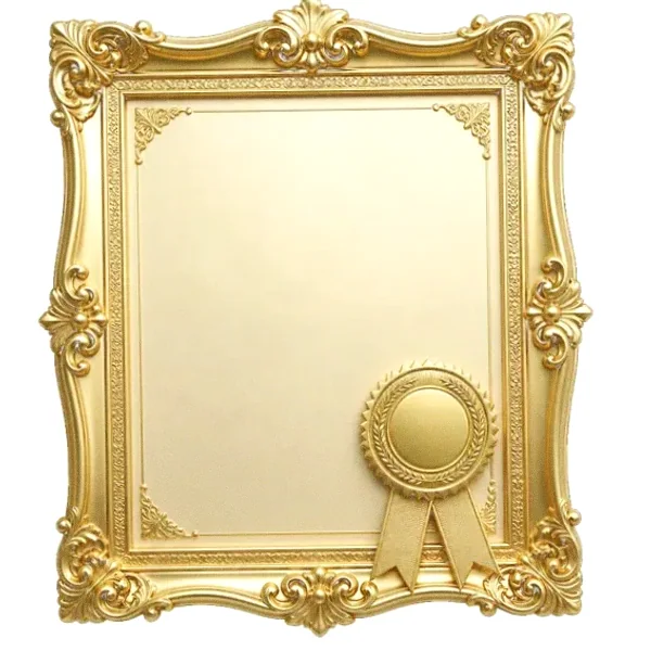Framed certificate — Magic Win
