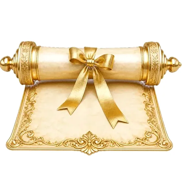 Decorated parchment scroll — Magic Win