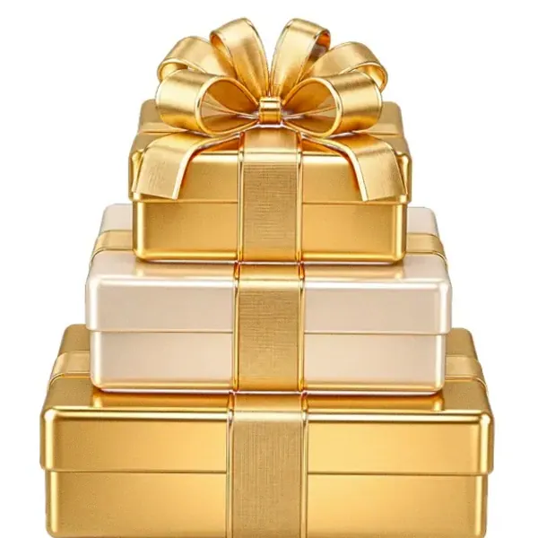 Stacked gift boxes — Magic Win