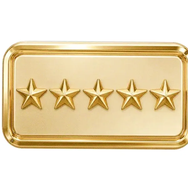 Five-star rating plaque — Magic Win