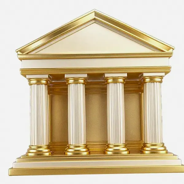 Classical bank building — Magic Win