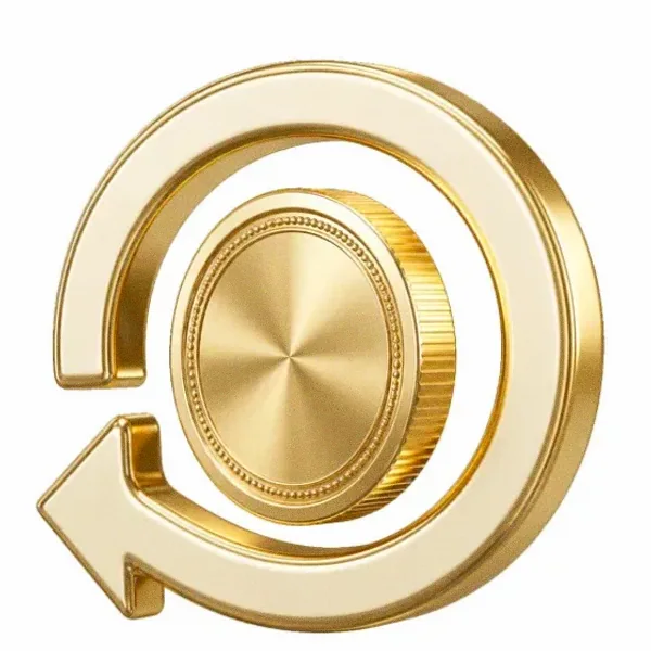 Coin with circular arrow — Magic Win